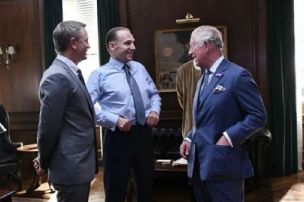 'Bond 25': Meeting Prince Charles, Daniel Craig, and Ralph Finns arrived on set