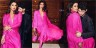पिंक ड्रेस में प्रियंका ने पति संग करवाया हॉट फोटोशूट, कैमरे के सामने दिखाए क्लीवेज