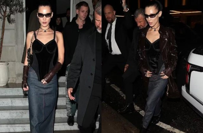 Bella Hadid was seen in this look on the streets of London, everyone is praising