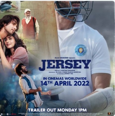 The second trailer of the film Jersey was released.