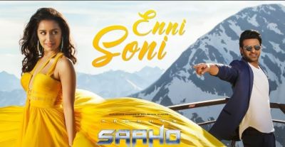 Enni Soni: Saho's second romantic song released, beautiful chemistry of Shraddha-Prabhas is seen!