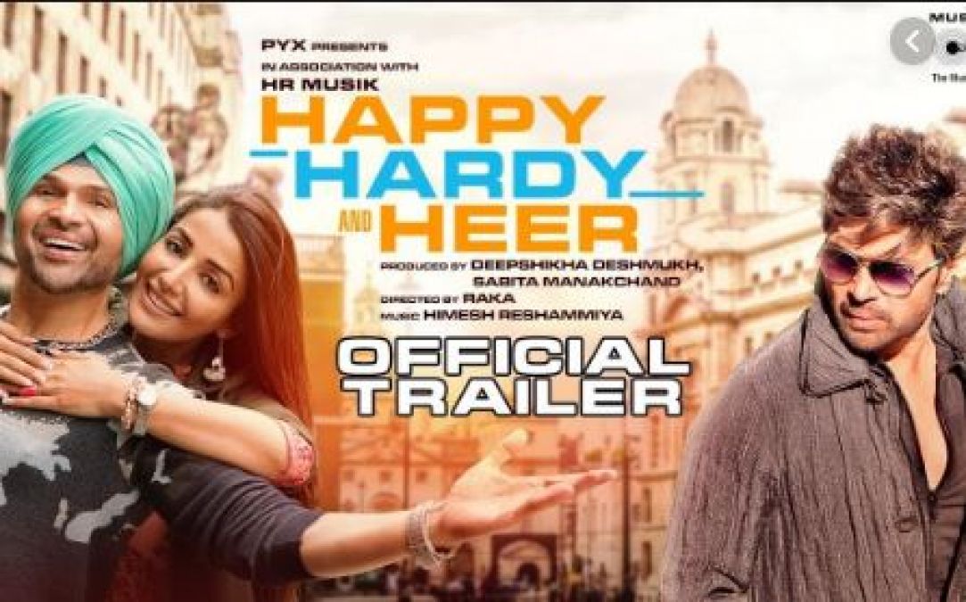 Himesh Reshammiya's movie 'Happy Hardy and Heer' trailer released