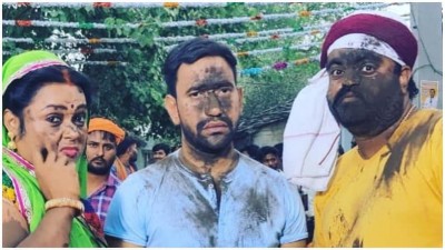 Bhojpuri actor Nirhua did such a thing that turned black on the set said 