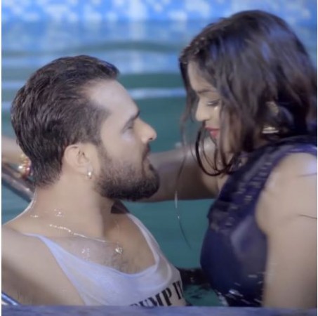 Khesari Lal Yadav's new romantic song released, video robs fans of hearts