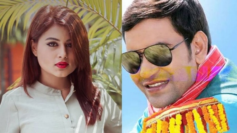 Nirhua to be seen romancing with this Nepali actress