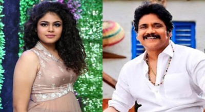 Faria Abdullah is back with a special song in Nagarjuna's Bangarraju