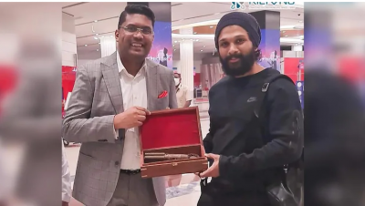 Allu Arjun fan gifted him a very special 160-year-old thing