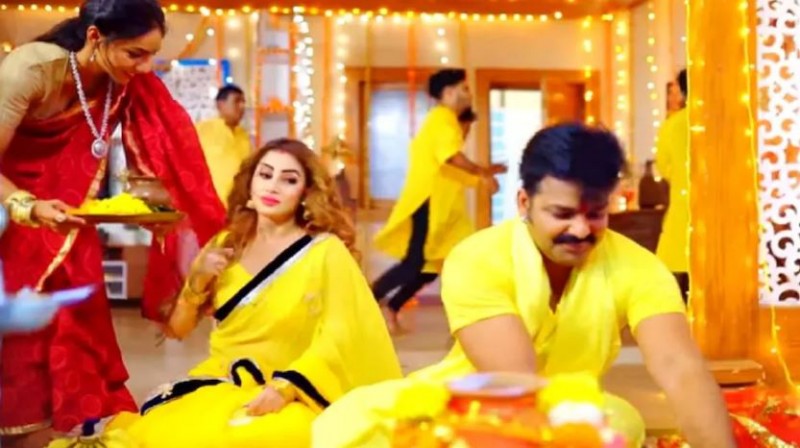 Pawan Singh's Navratri special song went viral as soon as it released