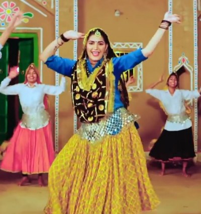 Once again the video of dance queen Sapna went viral on social media