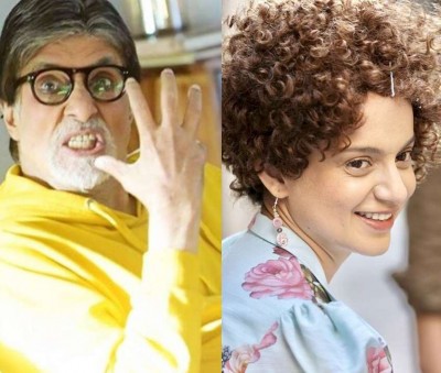 Kangana Ranaut equated herself with Amitabh Bachchan, shared the post and said this is a big deal