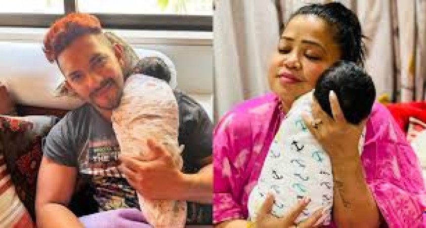 What does Bharti Singh's son 'Gola' look like? This famous star revealed