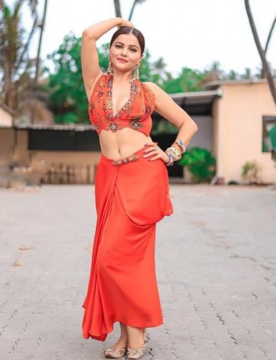 Rubina Dilaik breaks the image of 'Sanskari Bahu', you will not be able to take your eyes off these pictures