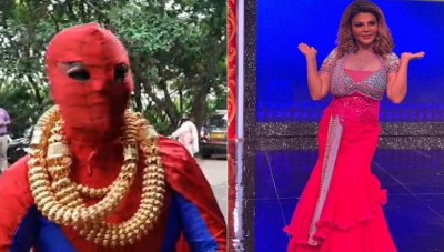 Rakhi Sawant reached outside Bigg Boss house as Spiderman, security guard refused to give entry then...