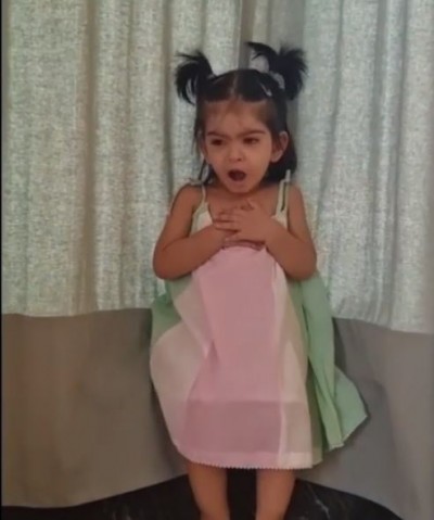 Jai Bhanushali shares daughter Tara's cutest video