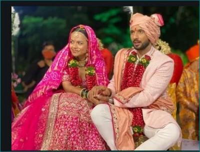 Bharti Singh congratulates Puneet Pathak sharing their wedding clip