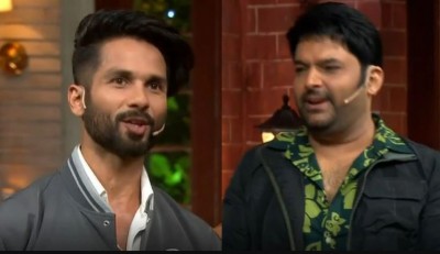 Shahid Kapoor went to set of The Kapil Sharma show for promotion