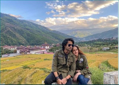 Shaheer Sheikh reaches pinnacle of world, share photos with wife