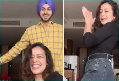 Neha Kakkar dances on brother Tony's song 'Laila' with her husband