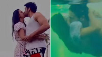 This famous actor of 'Anupamaa' Kissed his wife underwater, see video