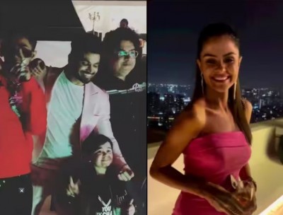 Priyanka Chahar spotted alone at Farah Khan's party, watch VIDEO