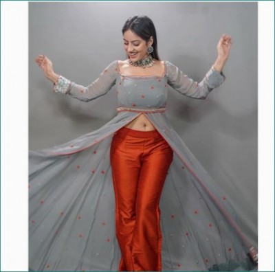 Sandhya Rathi dances on Nora Fatehi's song 'Chhod Denge'