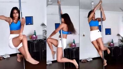 Nia Sharma performs stunning pole dance, fans stunned