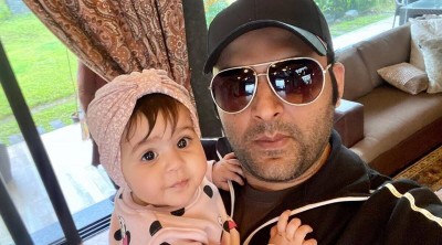 Kapil Sharma's daughter learning to walk, Watch video