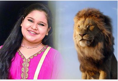 This contestant of a reality show sang for the Hindi version of 'The Lion King'!