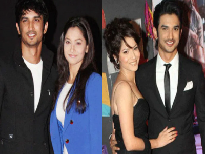 Sushant Singh and Ankita Lokhande seen immersed in romance
