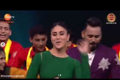 Kareena Kapoor dances on husband Saif's song