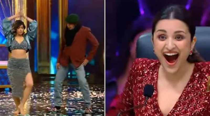 Mithun Chakraborty danced fiercely with Neha Bhasin, seeing Parineeti's face remained open