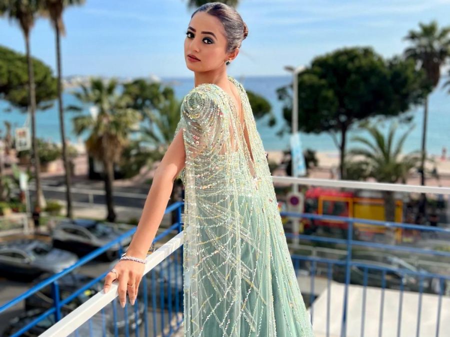 Haley Shah makes big revelation on red carpet at Cannes 2022, says 'Indian designers discriminated'