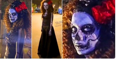 Halloween 2021: आधी रात सड़क पर चुड़ैल बनकर निकली ये मशहूर अभिनेत्री