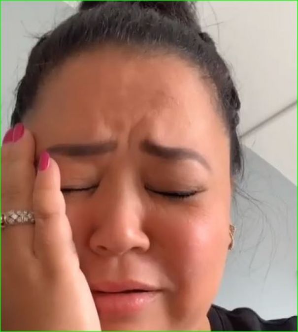 Husband Harsh Slaps Comedian Bharti Singh Video Goes Viral Newstrack English 1