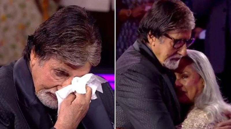 KBC के सेट पर जया बच्चन ने ऐसा बोल दिया कि रोने लगे बिग बी, सामने आया VIDEO