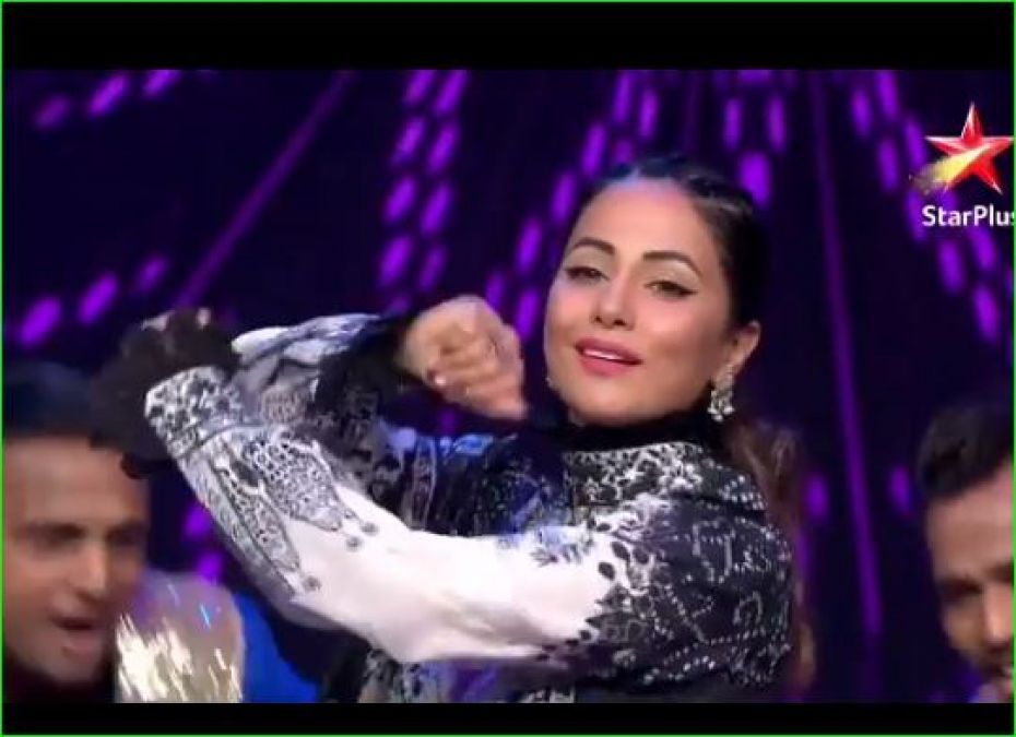 Hina Khan gave a bang performance in 'Nach Baliye 9', took a class of contestants!