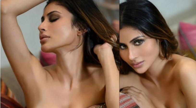 Mouni Roy beats everyone in boldness, wore a small scarf top, See Photos