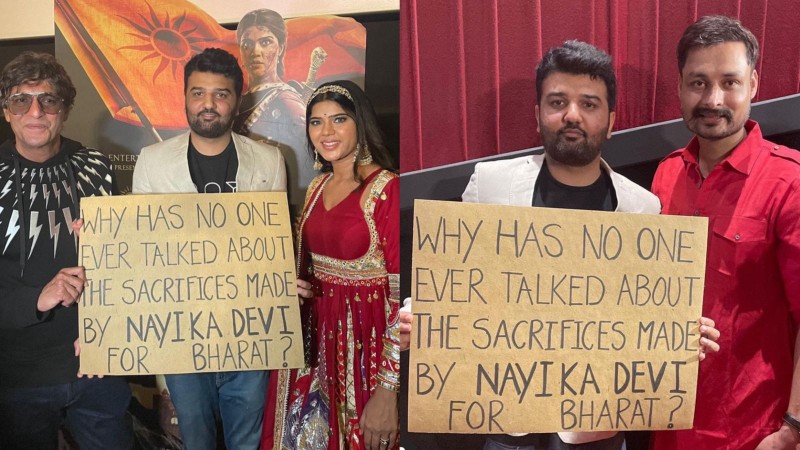 Nayika Devi: Rohan Pandya, the notable poster boy poses with an important message at the trailer launch