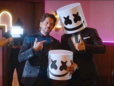 'people are going to love watching the video ' Shah Rukh Khan on the video of Marshmello