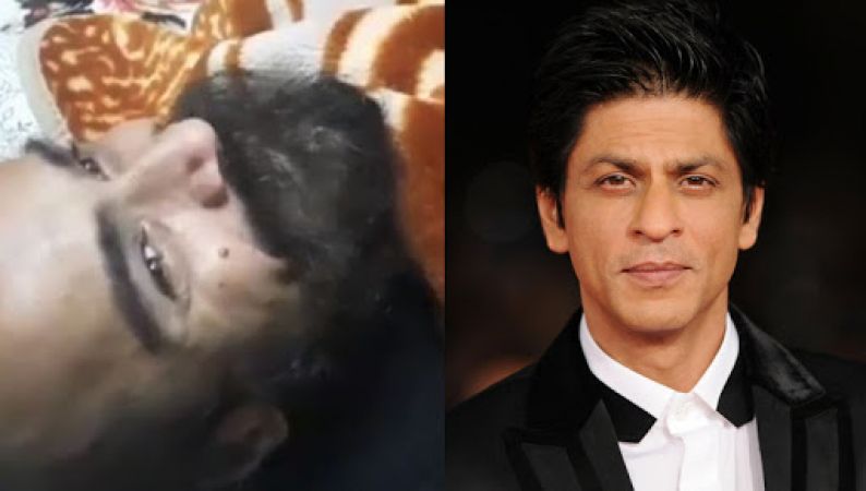 Watch video: Shah Rukh Khan reacts on a fan request to meet his specially abled brother