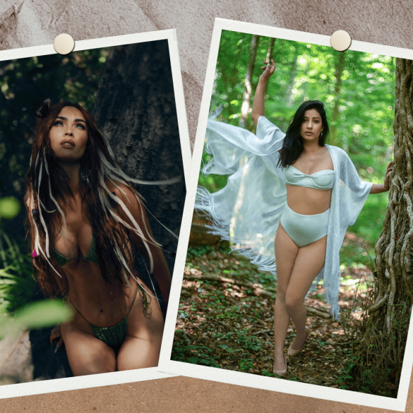 Niharica Raizada and Megan Fox Slaying The Forest Vibes In Style