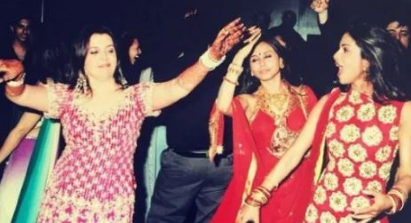 Blast from the past, Farah Khan shares picture of her sangeet featuring Rani Mukherji and Priyanka Chopra
