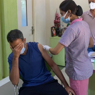 KGF 2 director Prashanth Neel takes his first jab of COVID Vaccine