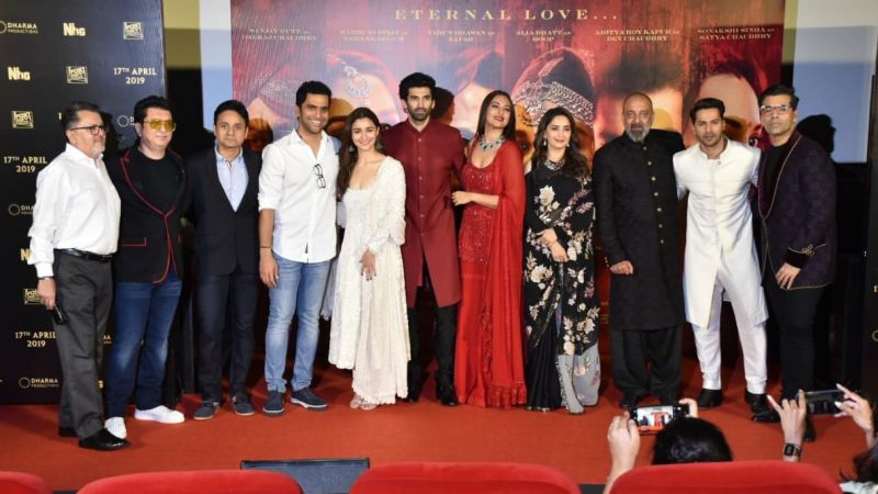 Photo Gallary: Entire cast and crew of Kalank at movie teaser launch….check photos in the slider