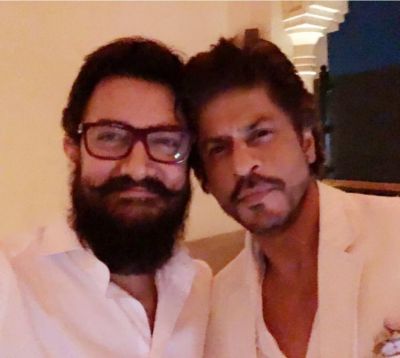 Aamir Khan attended SRK's get together