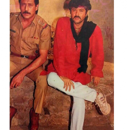 Jackie Shroff shares a throwback photo from the sets of 'Ram Lakhan'