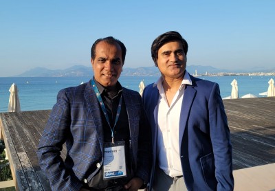 Navroz Prasla attended the prestigious MIPCOM 2022 at Cannes