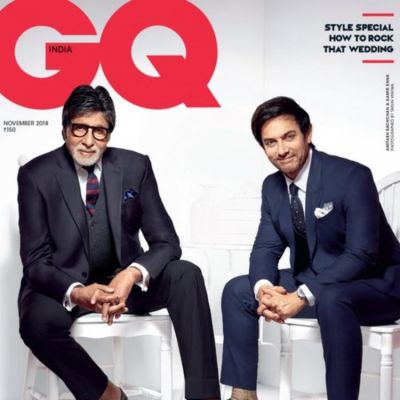 Aamir Khan and Amitabh Bachchan look dapper in new GQ magazine cover page