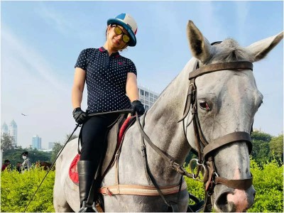 Bollywood Queen Kangana Ranaut was seen riding a horse, shared pictures
