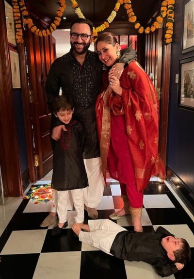 Watch, Kareena Kapoor Khan’s grand Diwali celebration with family